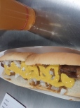 Hot Dog und Bier (Pistons Game)